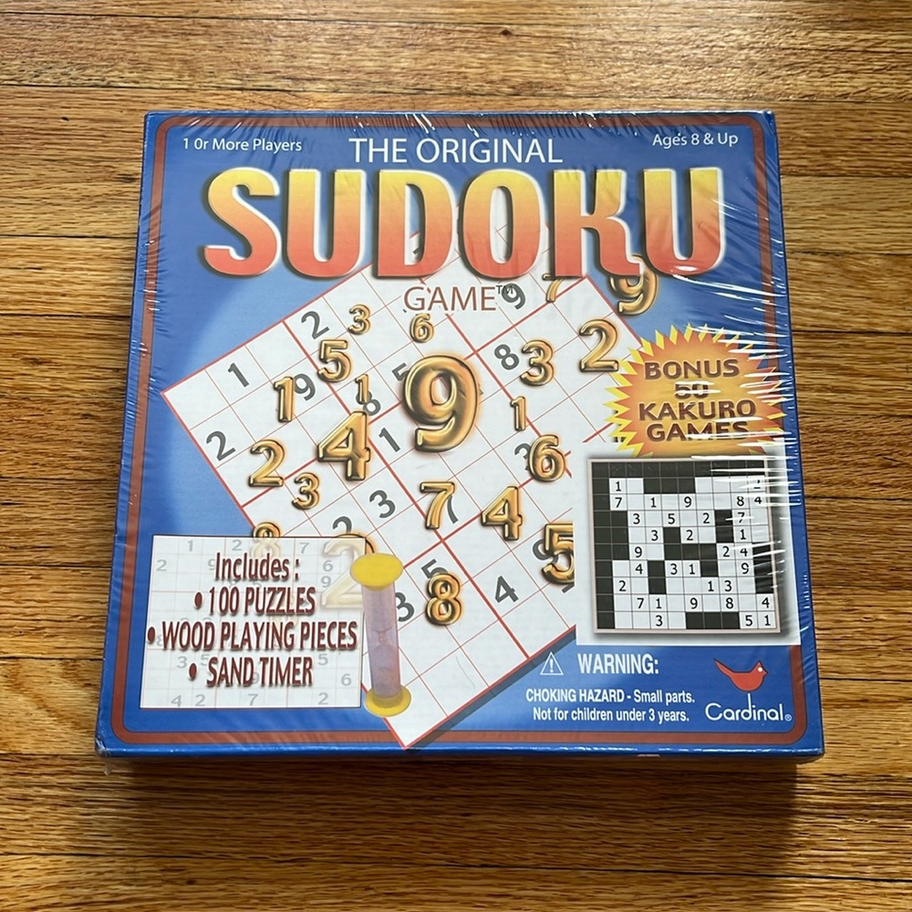 The Original Sudoku Game / Cardinal / 2005 / New